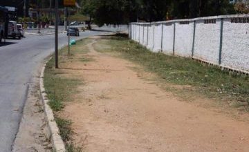 Santa Luzia está prestes a ter construção de várias calçadas em seu principal corredor