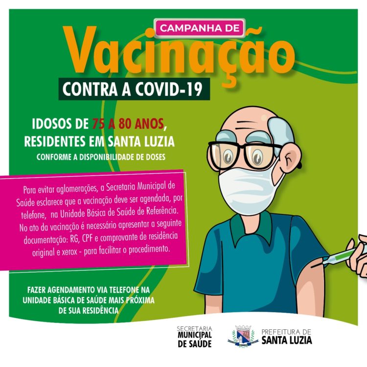 Prefeitura inicia nova etapa de vacinação contra a Covid-19